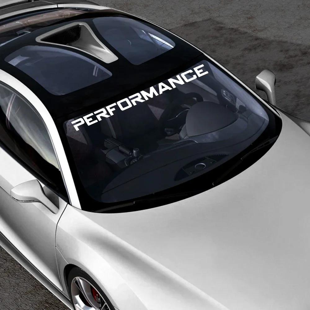 Car Performance Sticker Personalized Waterproof And Colorfast Auto Headlight Door Front Styling Vinyl Sticker Decoration