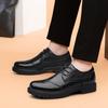 Extra Large Size 47 Men's Casual Leather Shoes Men's Business Leather Formal Soft Leather Platform Men's Leather Shoes 48
