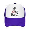 Dakar Rally Print Mesh Baseball Cap Unisex Adjustable Snapback Caps Summer Breathable Sun Visor Hat Trucker Hats