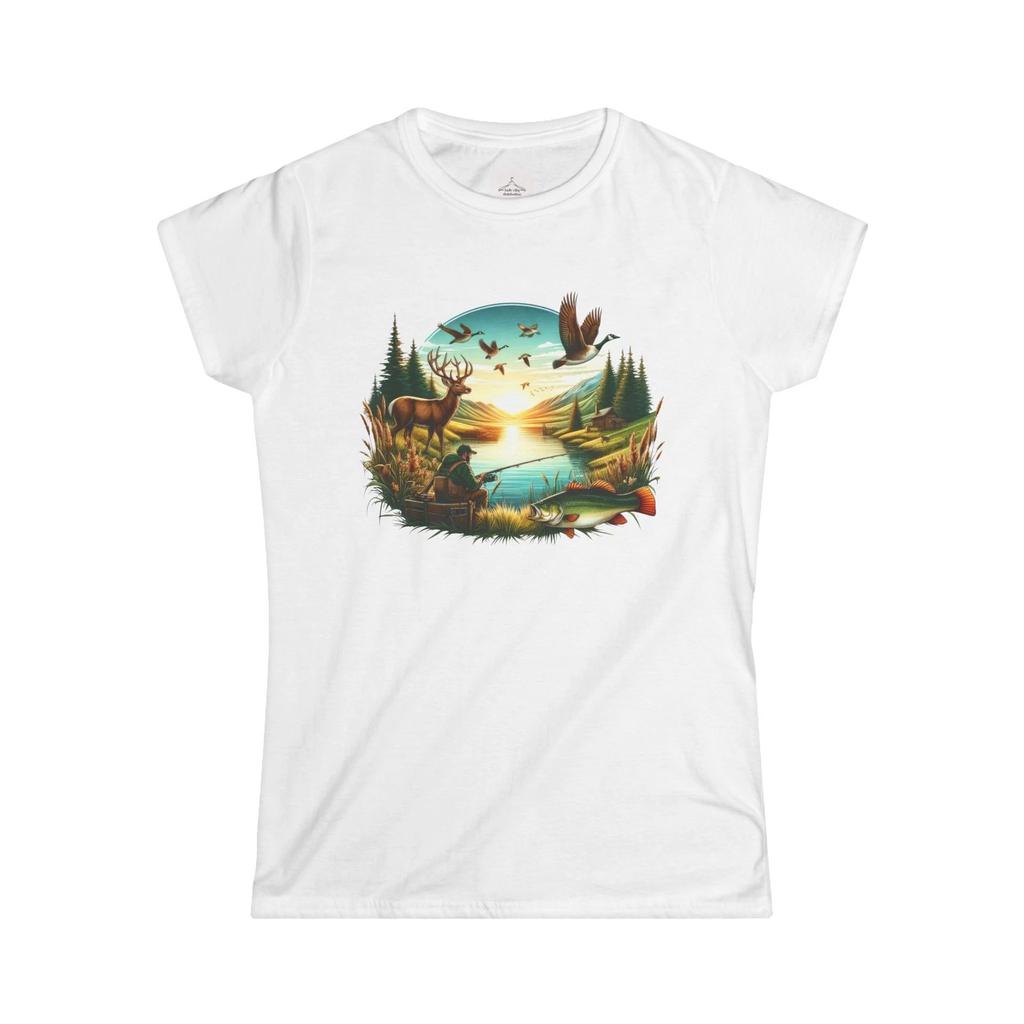 Nature Lover's Graphic Tee, Eco-Friendly Shirt, Outdoor Adventure Apparel, Gift