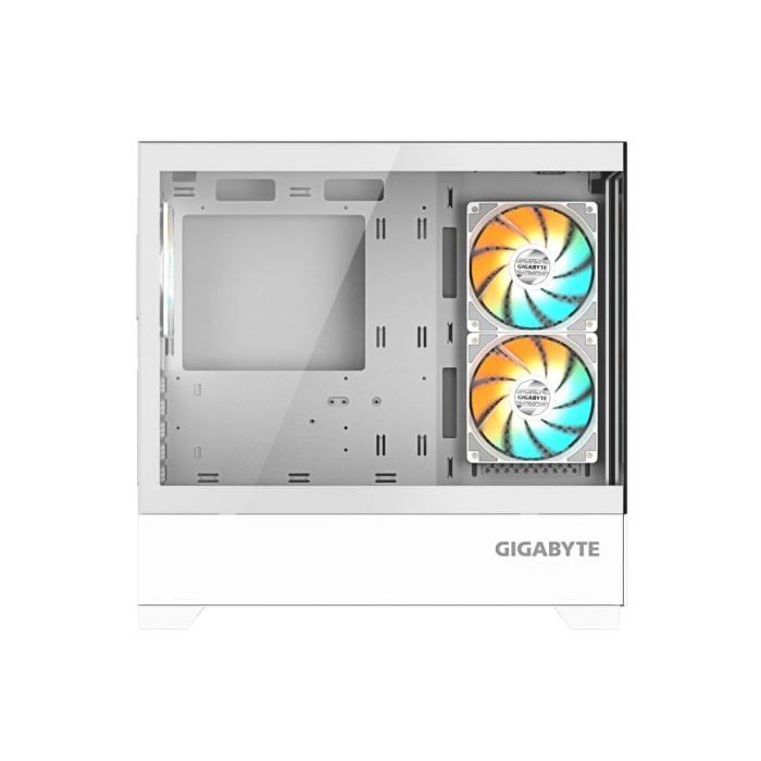 Caja PC Gigabyte C201 PANORAMIC ICE Blanca RGB Midi Tower vidrio templado ATX