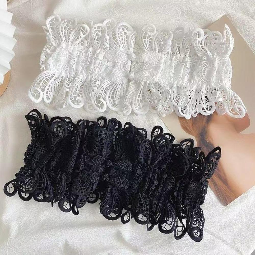 Elastic Lace Cummerbunds Solid Color Wide Waist Corset Fashion Corset Belt  Wedding
