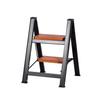 2 Step Ladder, Folding Step Stool with Wide Anti-Slip Pedal and Comfort Handgrip, Lightweight 150 kg Capacity Portable Aluminum Plant Support,