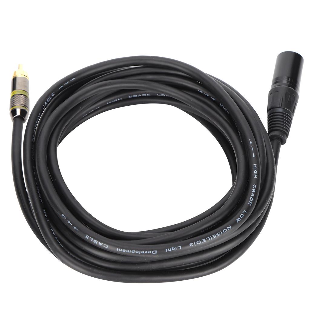 JORINDO XLR Male to RCA Male Cable Durable XLR to RCA Microphone Cable for Audio EquipmentJD6065 5M