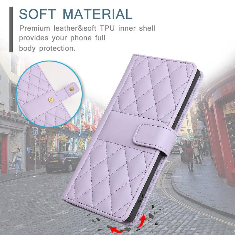 Business Leather Case for Samsung Galaxy S24 Ultra S23 FE S22 S21 S20 5G S10 S9 Plus 20 10 + Flip Wallet Card Holder Cover