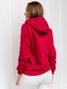 Bluza Damska Rozpinana Z Kapturem Bordowa W03B Denley_S