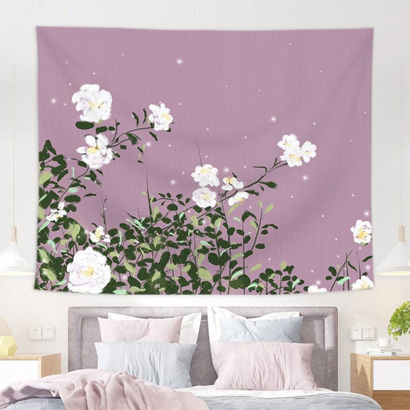 Home Decor Pink Moon Tapestry Background Fabric Oil Painting Dream Moon Room Decor Tapestry 230x180 cm alfombra de piso