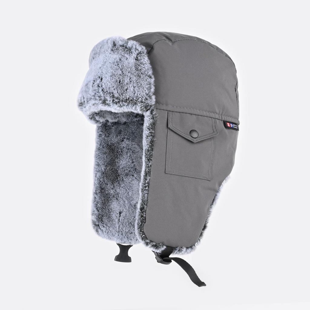 Hat Men's Winter Fleece Thickened Warm Big Head Ear Cap Cycling Windproof Ski Cotton Hat Women