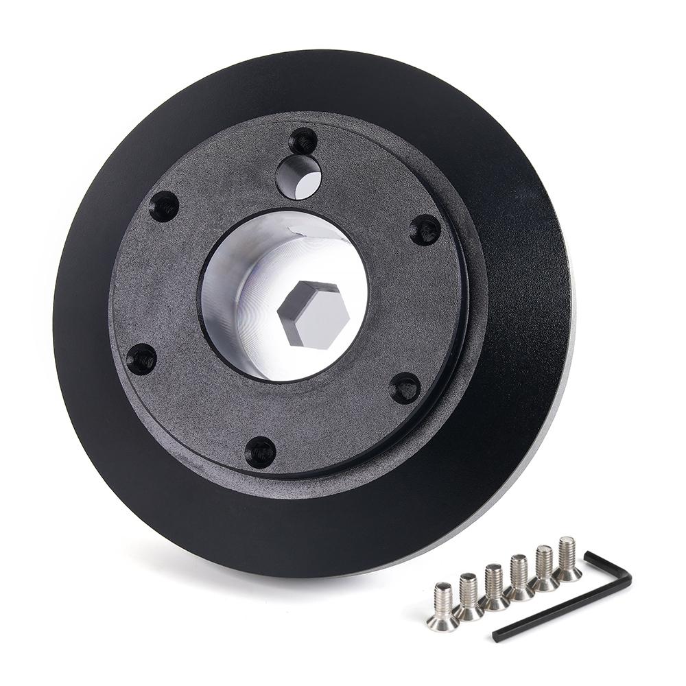 RASTP-175H Aluminum 6-Bolt Racing Steering Wheel Hub Adapter Kit For Ford Mustang Focus Fiesta Mazda 3 RS-QR038 чёрный
