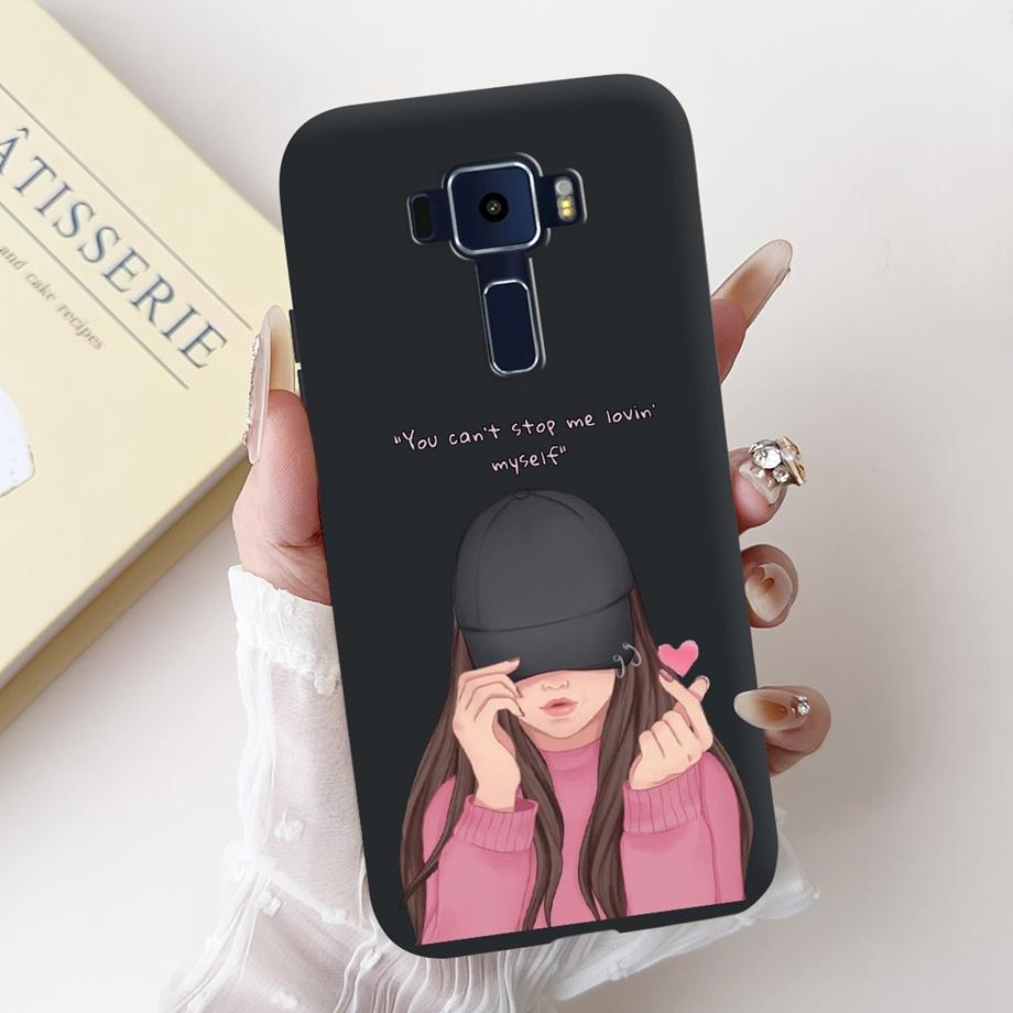 For ASUS Zenfone 3 ZE520KL Z017D 4 Max ZC520KL X008D 3 Max ZC520TL Case Soft Silicone Back Cover Love Heart Butterfly Flower Bag