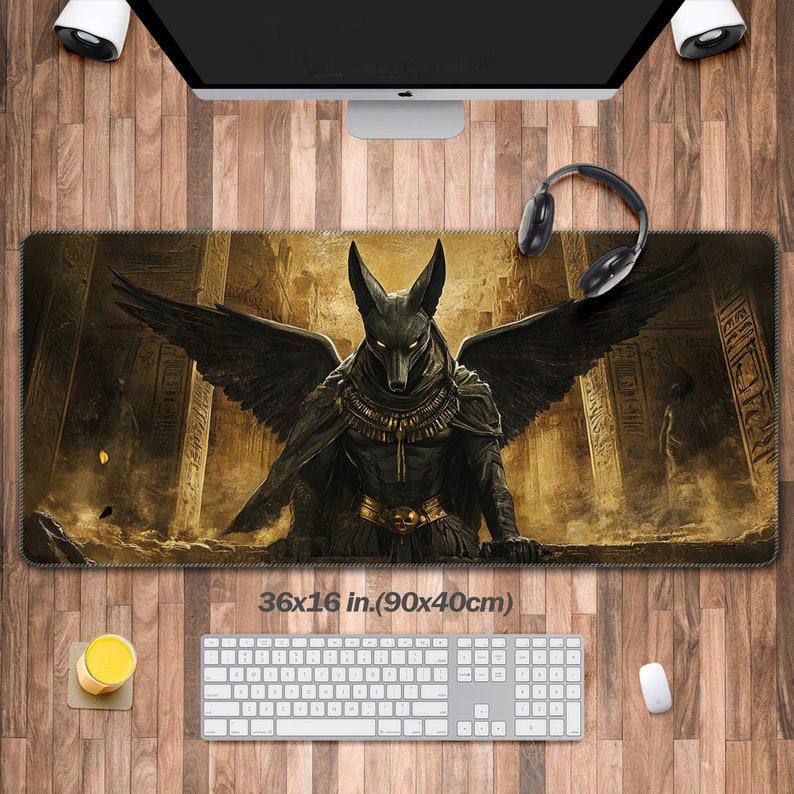 Ancient Egyptian Civilization TablematXxl Gaming Mouse PadMummy TablepadGrim Reaper Laptop Mats Are Perfect Gifts For Friends