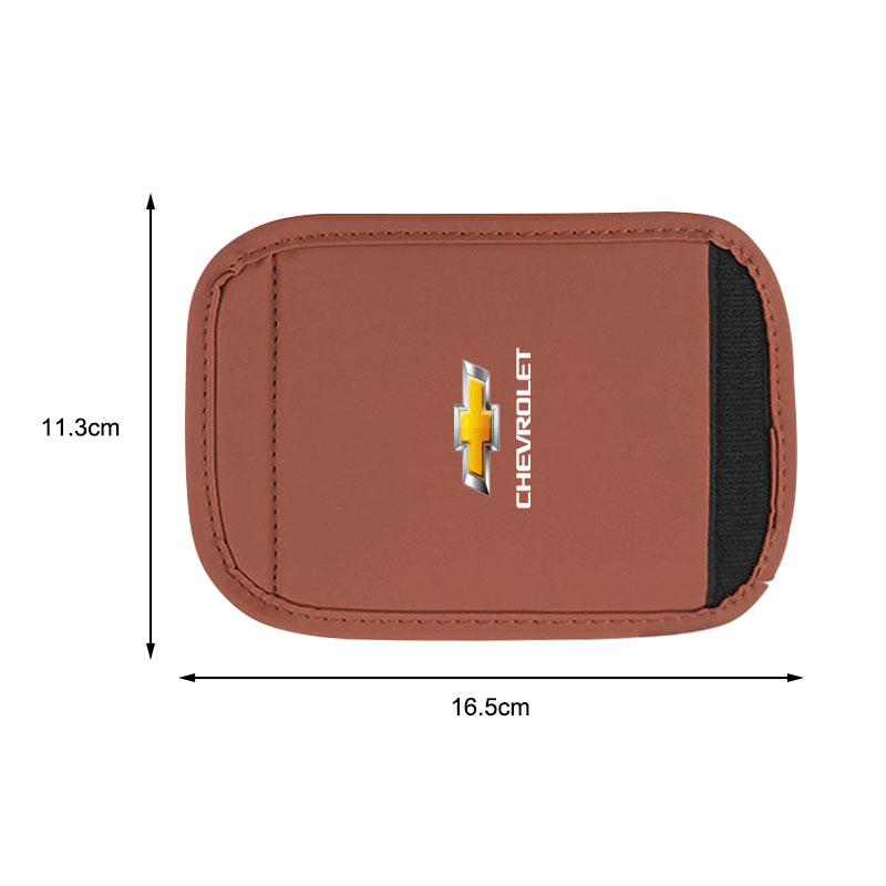 1/2Pc Car Leather Roof Handle Anti-Scratch Protector Mat for Chevrolet Cruze Malibu Sail Spark Captiva Equinox Trax Tracker AVEO