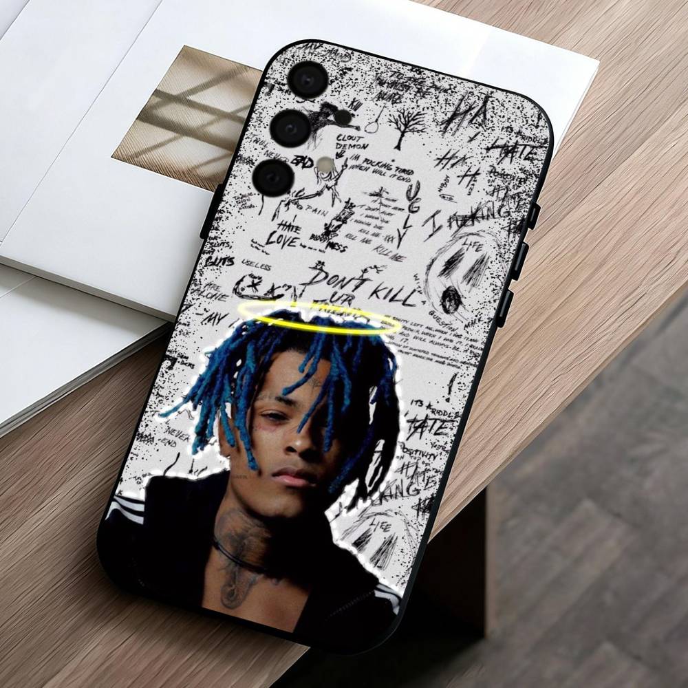 R-Rapper X-XXXTentacionS  phone Case For Samsung Galaxy A73,A72,A71,A70,A53,A52,A51,Others Soft Black Shell