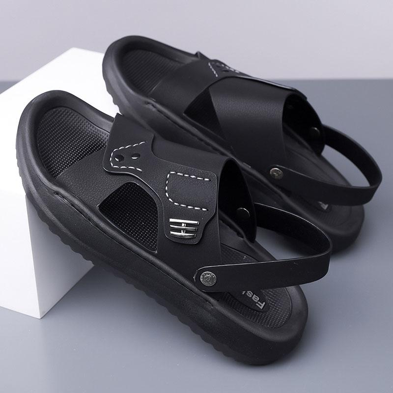 Fashion Thick Sole Comfort Casual Sandals Summer Outdoor Soft Sole Anti Slip Waterproof Beach Shoes Fashion Breathable Sports Slippers