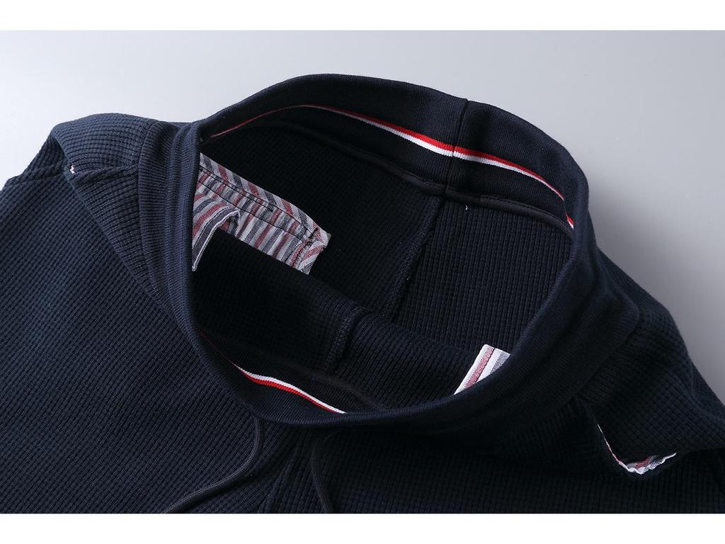 TB JL Four-Bar Waffle Sweatpants: Trendy European & American Loose Casual Trousers for Men & Women, Perfect for Autumn & Winter.