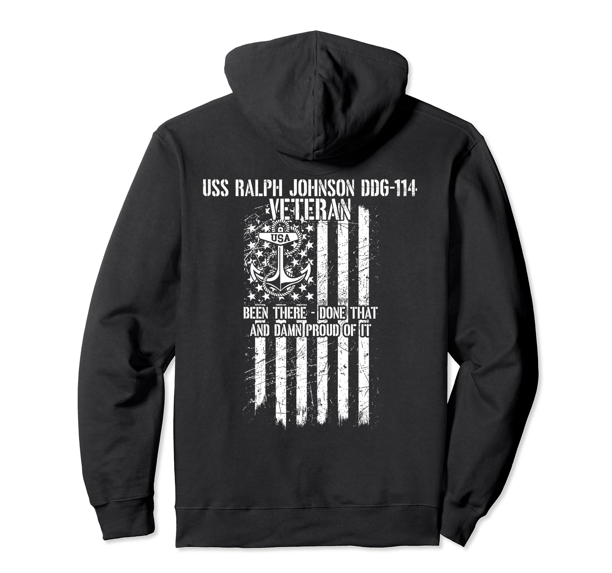 

USS Ralph Johnson DDG-114 Destroyer Veteran Hoodie