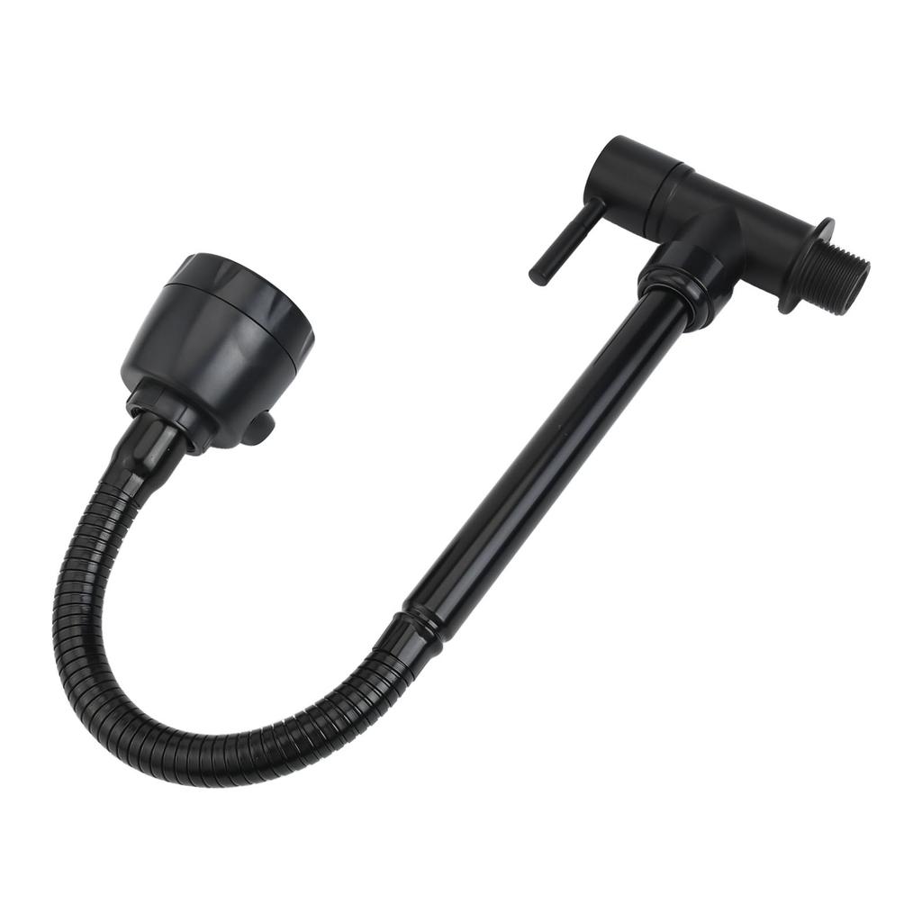 1 Pcs Kitchen Sink Flexible Hose Cold Water Two Modes Tap Wall Mounted Telescopic Rotating Faucet Accessories