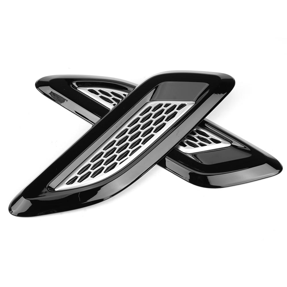 Exterior Hood Air Vent Outlet Wing Trim for Land Rover Range Rover/ Range Rover Sport /Evoque/Discovery 4/Freelander 2