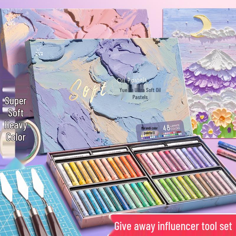 Super Soft Oil Pastels: Vibrant Colors, Safe & Odorless for Kids