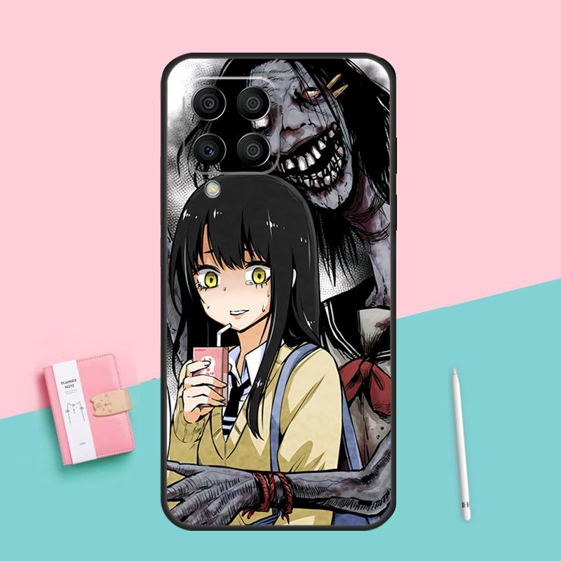 Horror Manga Style For Samsung Galaxy M52 M32 M06 M16 M13 M14 M33 M12 M31 M55 M15 M11 M21 M35 M53 M34 M54 Case