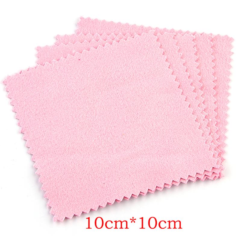 Louleur Polish Polishing Cloth Silver Color Cleaning Polishing Cloth Soft Clean Wipe Wiping Cloth For Gold Color Jewelry Tool