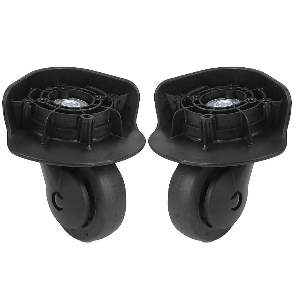 1 Pair 360° Swivel Suitcase Wheels Easy Installation Replacement Wheels  Travel Suitcase