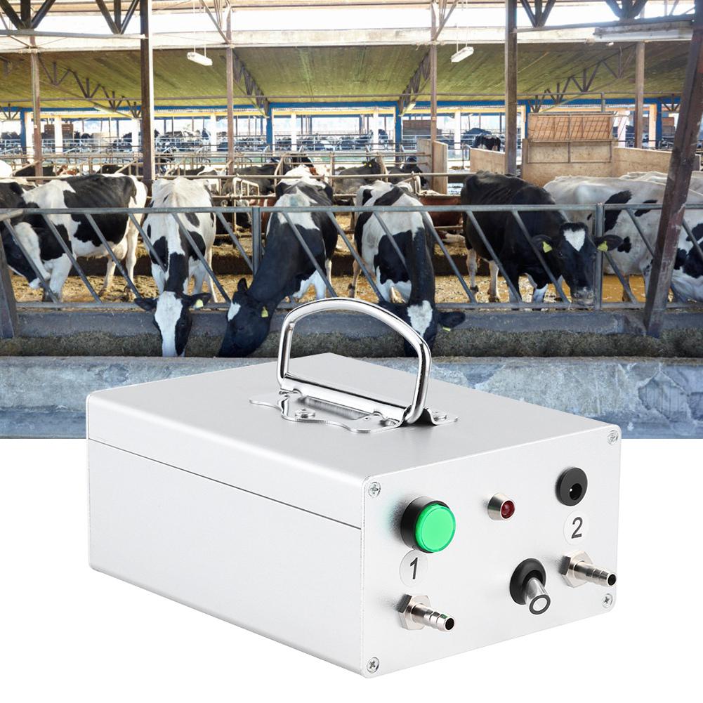 Large Suction Pulsation Charging Milking Vacuum Pump Electric Milking Machine AccessoriesUS Plug
