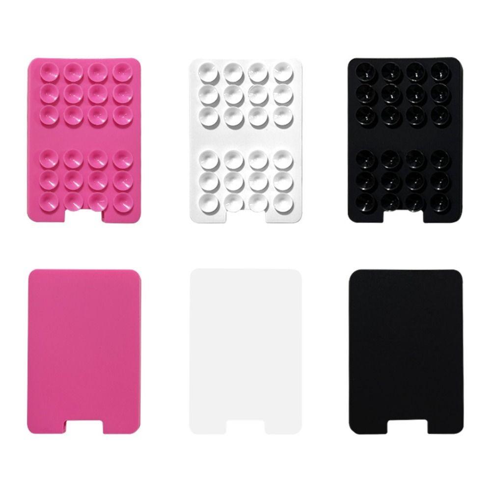 Silicone Sucker Suction Cup Phone Mount Wallet Back Adhesive Holding Supplies  Bath