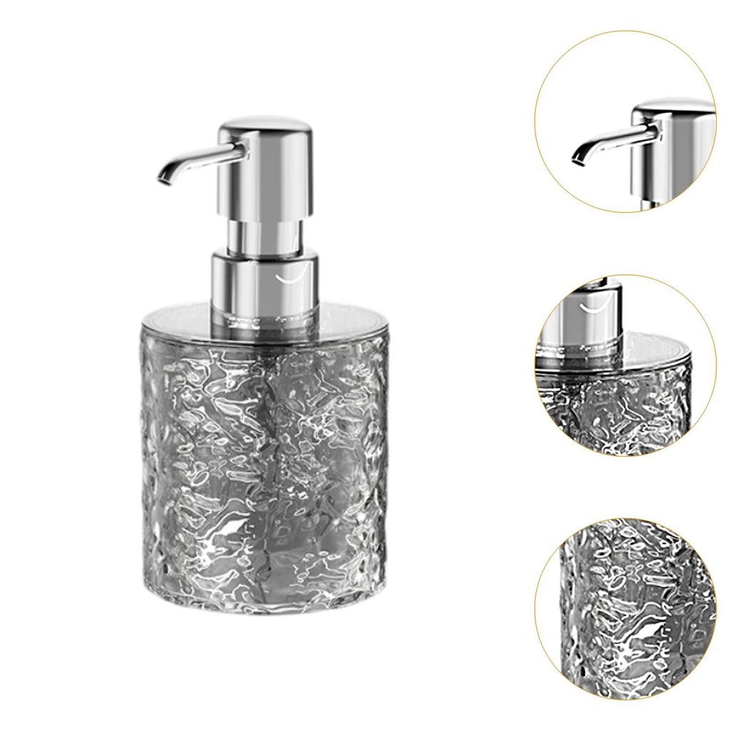 Foaming Dispenser Pump Foaming Soap Container Easily Filled Foaming Pump Bottle Bathroom Accessories for Bathroom Dorm Toilet
