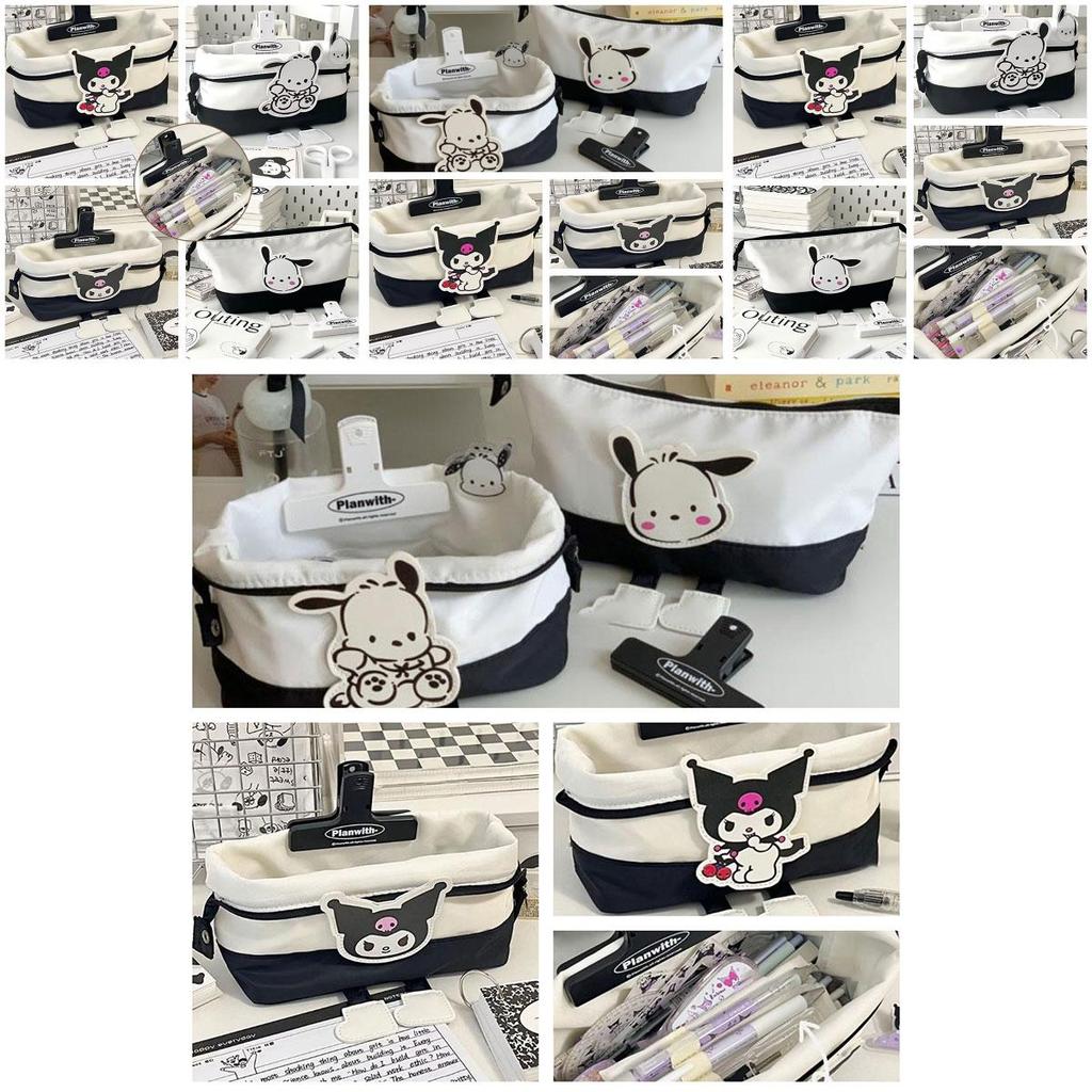 Grote Capaciteit Oxford Cartoon Pachagou En Kuroomi Etui Voor Studenten