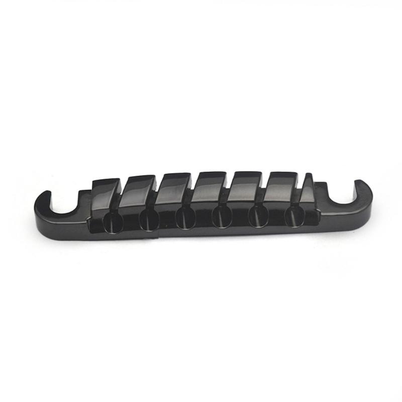 Zinc Alloy Split Guitar Bridge Playability Bridge Tailpiece Replacement Split Guitar Bridge Tailpiece Easy to Install