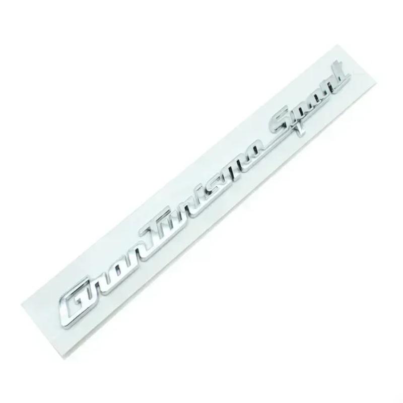 ABS Car Rear Trunk Letters Logo Emblem Badge Sticker For Gransport Granlusso Quattroporte GTS SQ4 Q4 Granturismo Sport