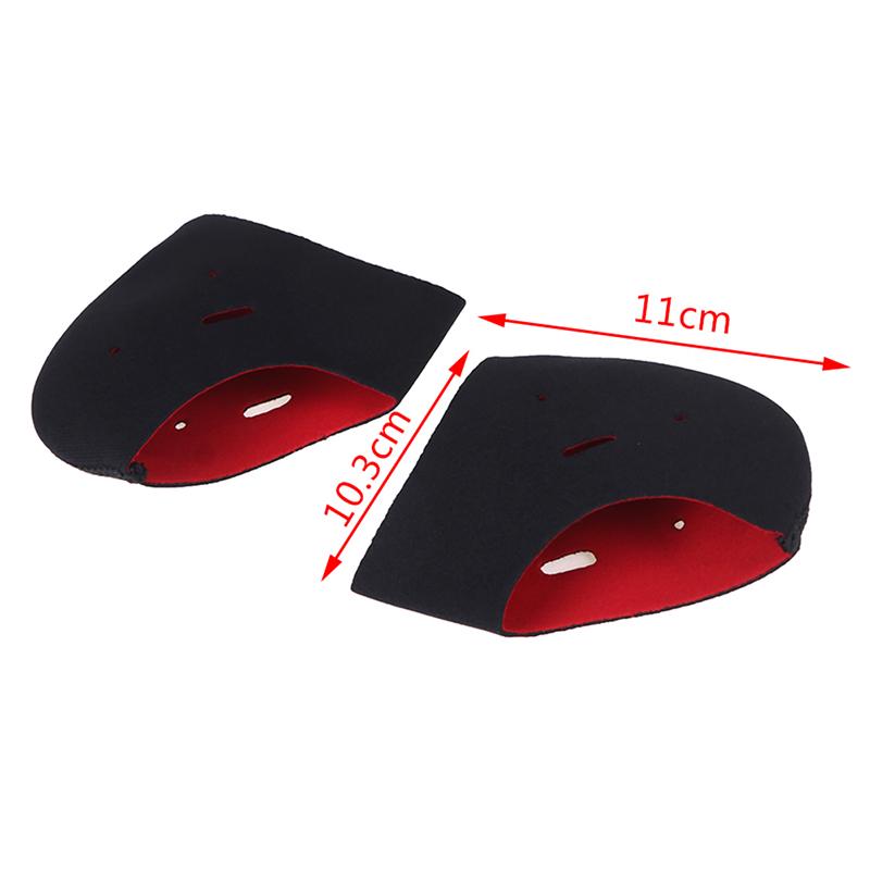 2Pcs Warm Heel Covers for Shoes Heel Cups Pads Relief Plantar Fasciitis Pain Reduce Pressure Silicone Socks Woman Inserts