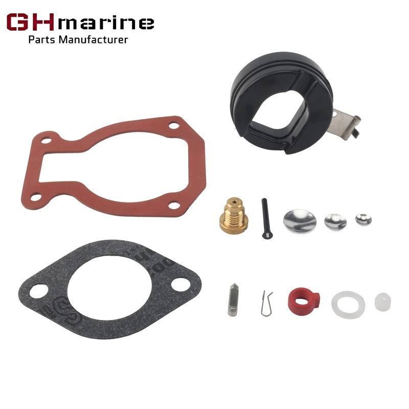 Marine Outboard Carb Repair Seal Kit For Evinrude Johnson OMC 4 4.5 5 7.5 9.9 15 HP 439072 398452 391305 398453 391937 765574