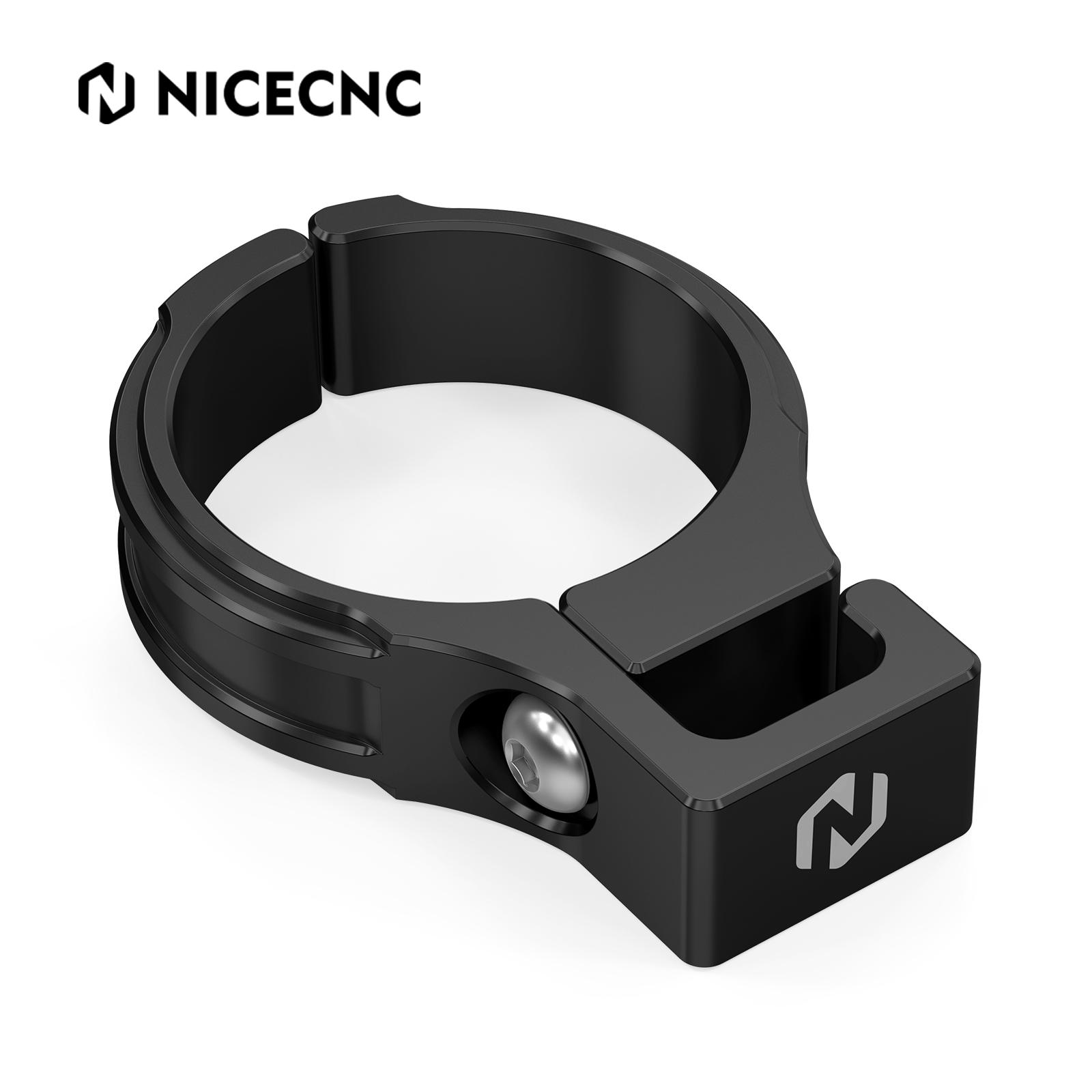 NICECNC For Surron Light Bee X S L1E Electric Dirt Bike Aluminum Brake Line Hose Clamp Holder For Segway X160 X260 2024 2025