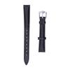 Pasek do zegarka z klamrą szpilkową Zamienny Pasek do zegarka Unisex Części zamienne Akcesorium Czarny16mm / 0.63in