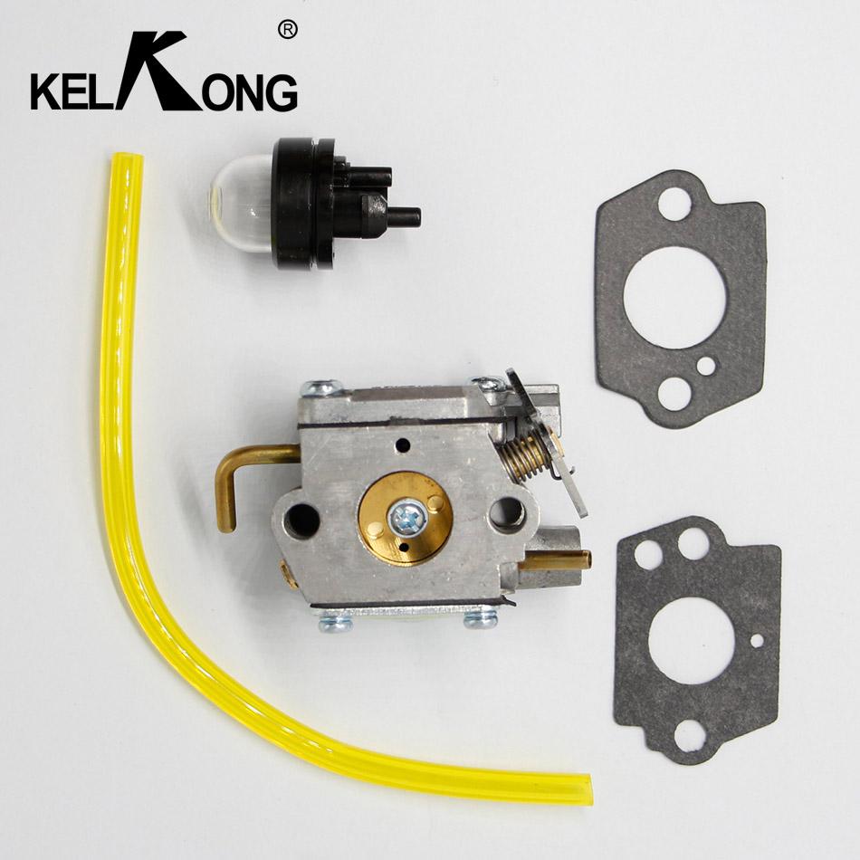 

KELKONG OEM FOR Walbro WT-827 / WT827 CARBURETOR Carb Ryobi & Ryan Trimmers Zama C1U-P10A C1U-P14A WT-454 WT-539 105R 132R срібний