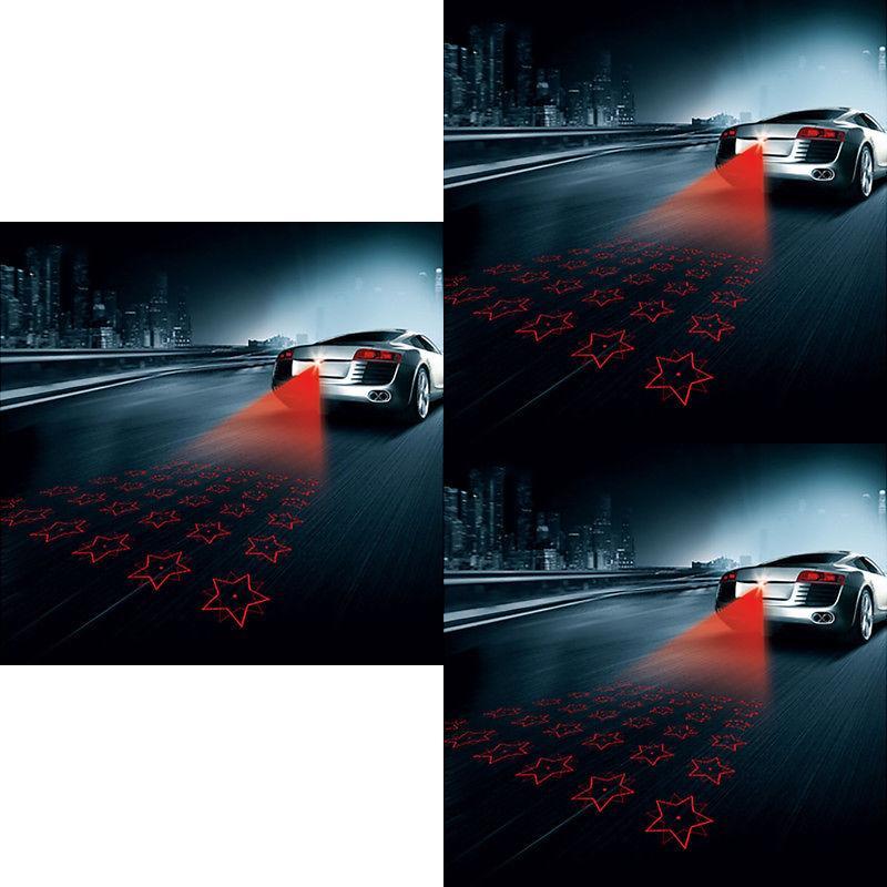 Fish And Star Pattern Car Motorcycle Laser Light With High-quality Anti-fog Signal