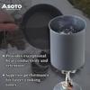 SOTO Cookware Mug Set for and Outdoor Activities Thermolite & 4-Piece - Lightweight, Compact, Solo/Duo Use, Hiking, Trekking, Camping, - SOD-522