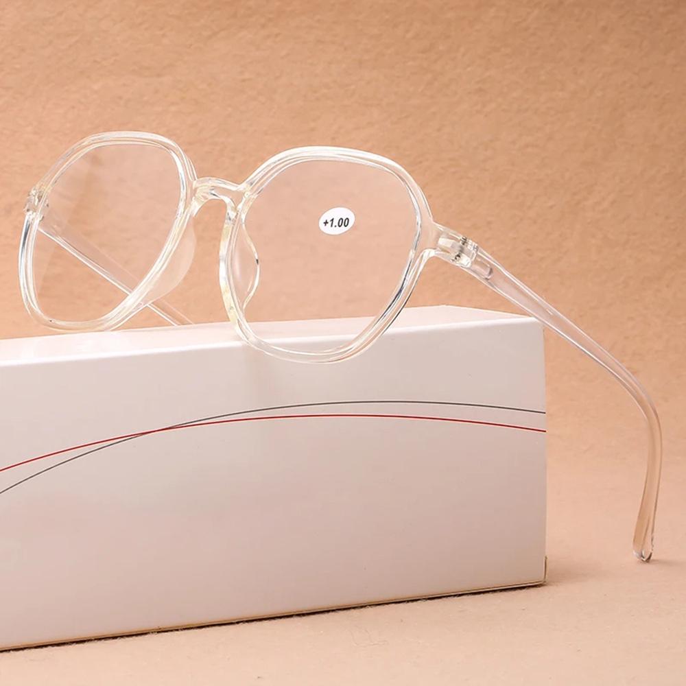 

Fashionable Anti-Blue Light Reading Glasses Elegant Reading Eyeglasses for Women & Men Strength 2.0x чорний