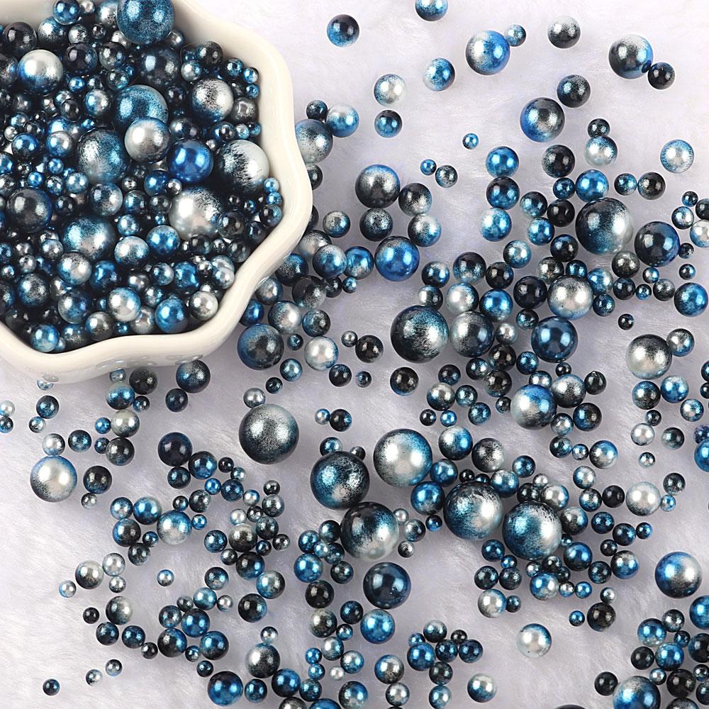 3-10mm 10g No Hole ABS Imitation Pearl Bead Round Plastic Acrylic Spacer Bead for DIY Jewelry Making Findings