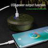 USB Rechargeable LED Camping String Lights with Tent Storage and Tape Measure