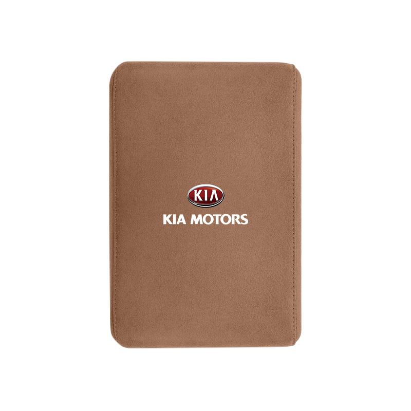 Car Armrest Box Mat Suede Memory Foam Arm Rest Soft Pad For KIA Stinger K9 Sorento Ceed RIO Sportage Niro Soul EV6 EV9 Carnival