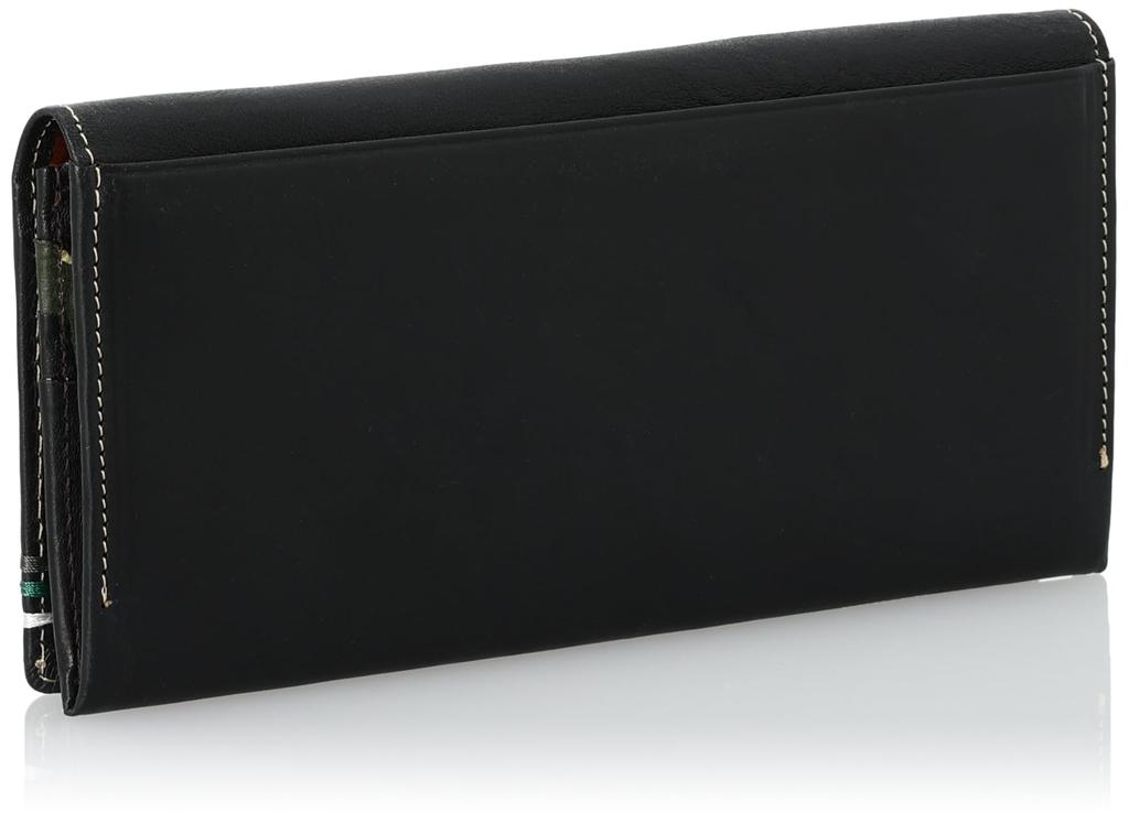 Benetton long wallet, Italian leather, cowhide, YKK zipper, slim wallet. UNITED COLORS OF BENETTON.