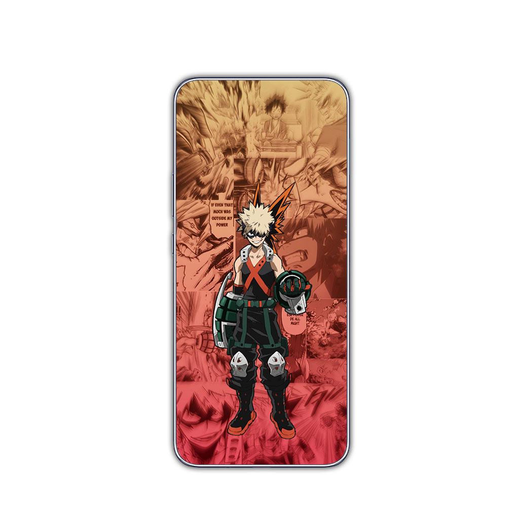 My Hero Academia Katsuki Bakugo BNHA Phone Cover for Motorola Moto Edge 40 50 Pro 30 Neo 20 Ultra One Fusion E22 E40 E30 Case