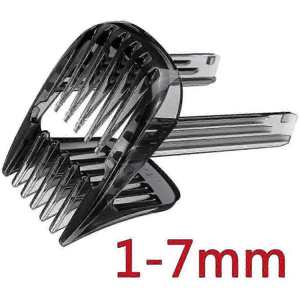 4 Pack 1-7mm Hair Clipper Comb Attachments for HC9450 HC9490 HC9452 HC7460 HC7462 Hair Trimmer Replacement