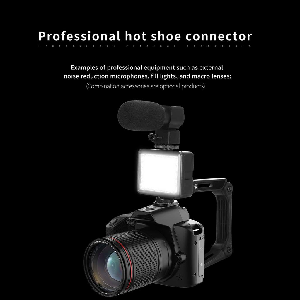 3 Inch IPS Digital Camera 4K 64MP Color Display 16X Digital Zoom HD Digital Camera for Photography Video Digital Zoom Camera