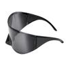 Occhiali da Sole alla Moda a Copertura Totale con Filtro Solare Montatura Leggera per Sport all'Aperto e Guida