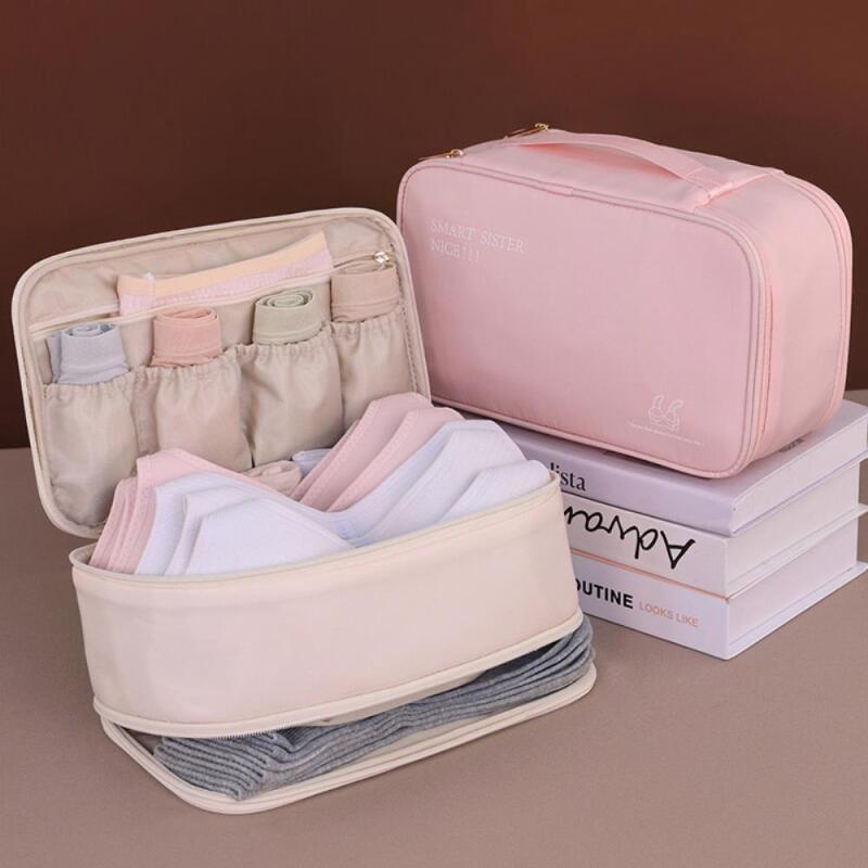 

Женское нижнее белье Хранение Портативная 3-уровневая сумка B16553_Beige