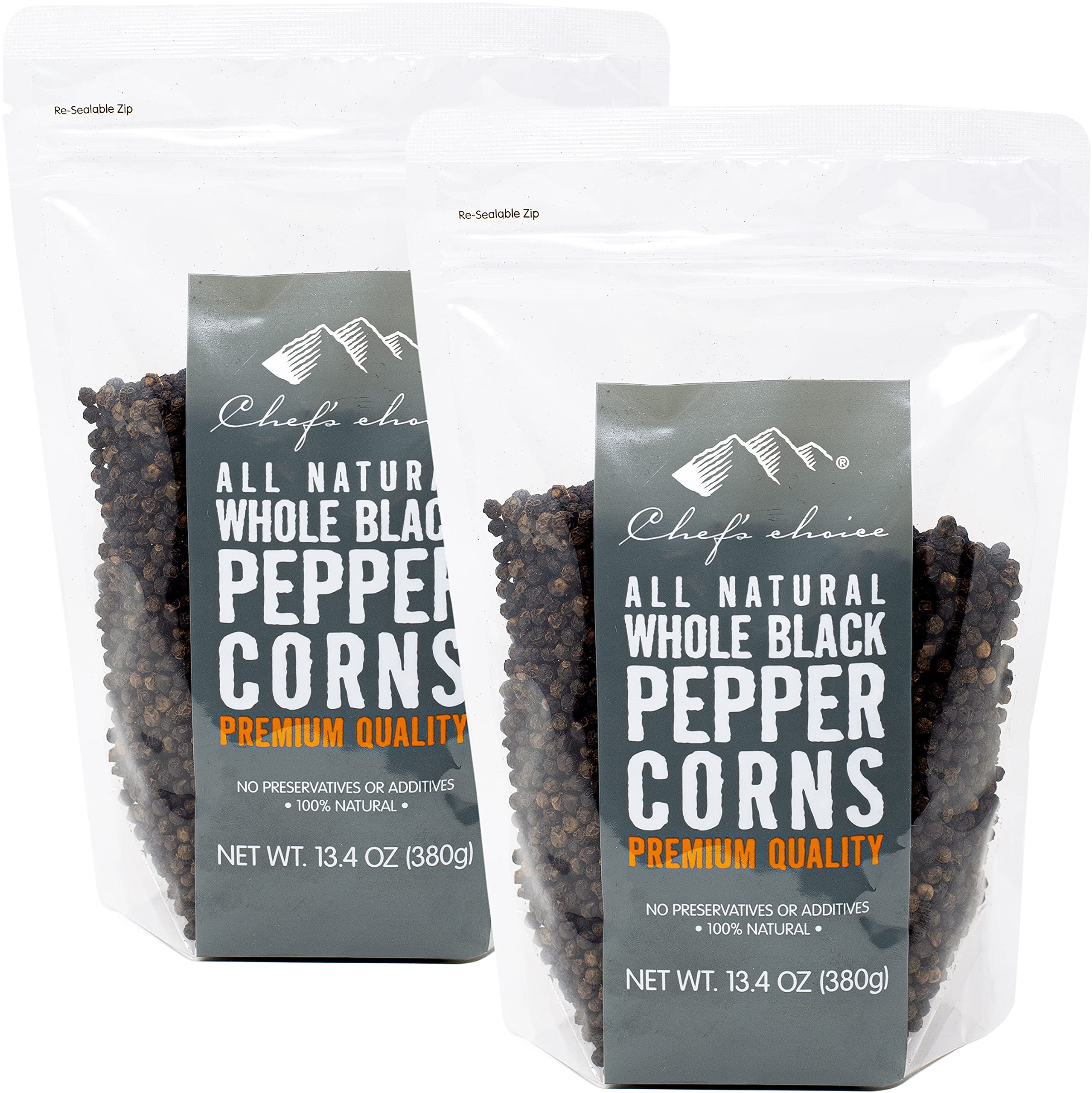 

Choice Black pepper hole Chef s (380g2 bags)